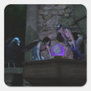 Search for black raven birds stickers Fantasy