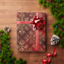 Search for gold holiday wrapping paper Shiny glam vintage