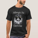 Search for lazy cat tshirts Exercise