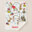 Search for dr seuss the grinch blankets Merry christmas
