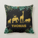 Search for tropical jungle cushions Safari animals
