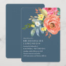 Search for luncheon wedding invitations Watercolor flowers