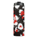 Search for paint splatter travel mugs Black and white