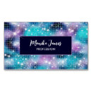 Search for lilac business cards Glitter