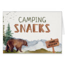 Search for snack signs One happy camper