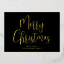 Search for black christmas cards Black and gold