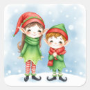Search for christmas elves stickers Red and green