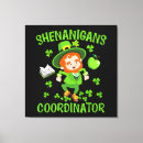 Search for saint patrick canvas prints Luck