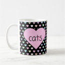 Search for i heart cats mugs Animals