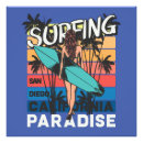 Search for san diego vintage travel posters Palm trees