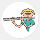 Search for flute players stickers Flautist