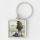Search for fallen key rings Cross