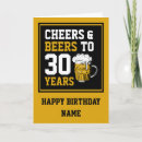 Search for cheers to 30 years birthday cards Cheers and beers