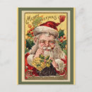 Search for vintage santa claus postcards Antique