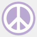 Search for purple peace sign stickers Symbol