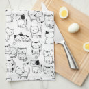 Search for cat accessories tea towels Black