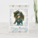 Search for vintage hat cards birthday