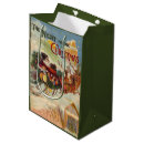 Search for vintage santa claus gift bags Saint nicholas