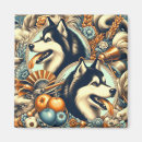 Search for huskies magnets Dog