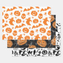 Search for happy halloween wrapping paper Orange