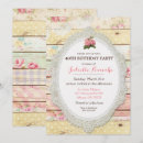 Search for shabby birthday invitations Lace