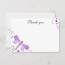 Search for baby girl announcement note cards Purple