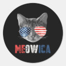 Search for 4th of july cat stickers Funny