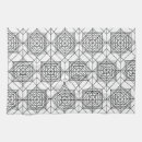 Search for black and white pattern tea towels Line