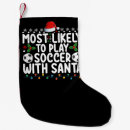 Search for soccer christmas stockings Matching