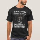 Search for grumpy dog tshirts Walk