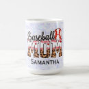 Search for baseball is life mugs For her