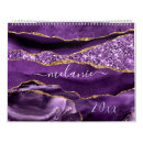 Search for purple calendars Violet