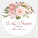 Search for bridal shower favour stickers Gold