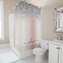 Search for rose gold shower curtains Glam