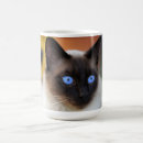 Search for cat with blue eyes mugs Siamese