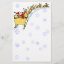 Search for vintage christmas stationery paper Blue