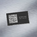 Search for qr magnetic business cards Modern