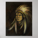 Search for native american wolf art Chief