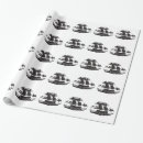 Search for vintage car wrapping paper Black