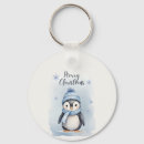 Search for penguin key rings Watercolor