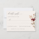 Search for boho wedding rsvp cards Wildflowers