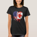Search for canadian flag tshirts Heritage