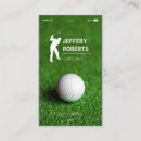 Search for golf instructor business cards Cool