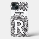 Search for tattoo style iphone cases Black and white