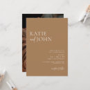 Search for tan wedding invitations Calligraphy