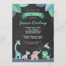 Search for chalkboard baby boy shower invitations Safari