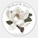 Search for magnolia blossom stickers Watercolor