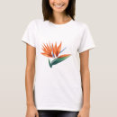 Search for bird of paradise flower tshirts Botanical