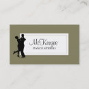 Search for dance instructor business cards Salsa