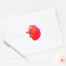 Search for single orange flower stickers Red
